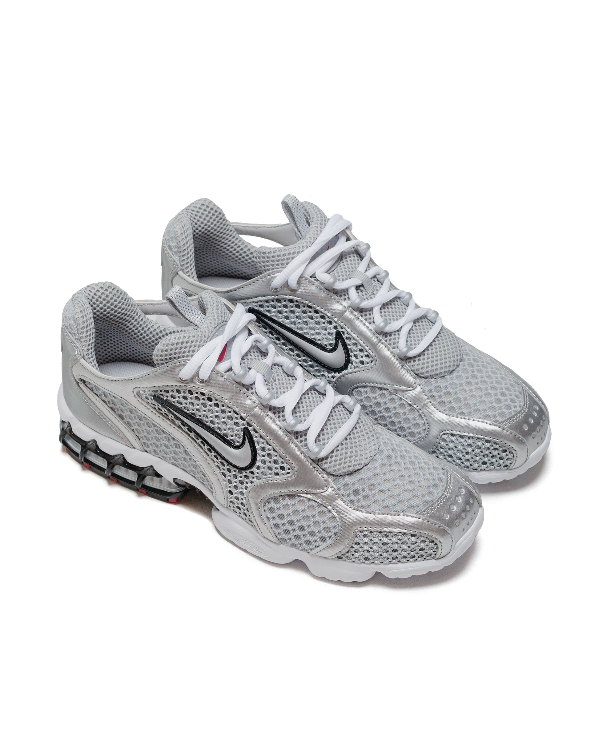 Nike Air Zoom Spiridon Cage 2 Metallic Silver side