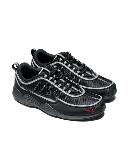 Nike Air Zoom Spiridon SP Black/Metallic Silver front side