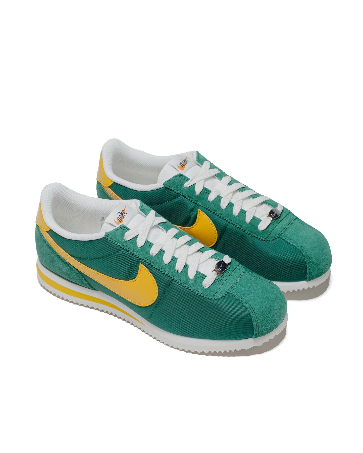 Nike Cortez TXT Gorge Green/Yellow Ochre side