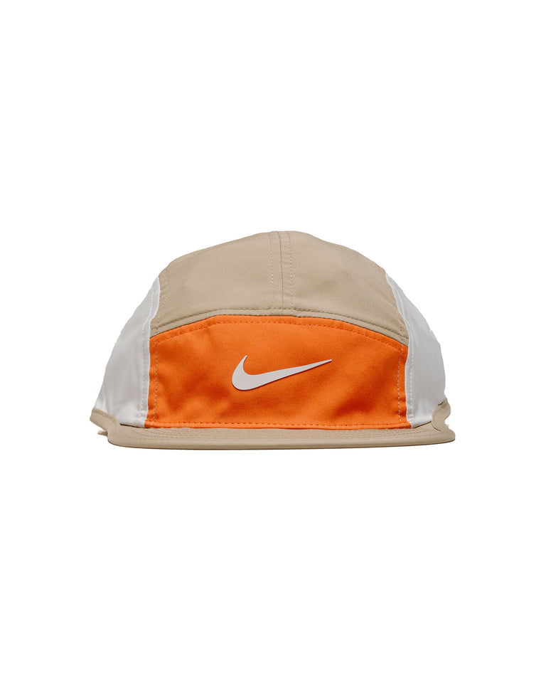 Nike Dri-Fit Fly Unstructured Swoosh Cap Khaki/Vintage Coral/Summit White