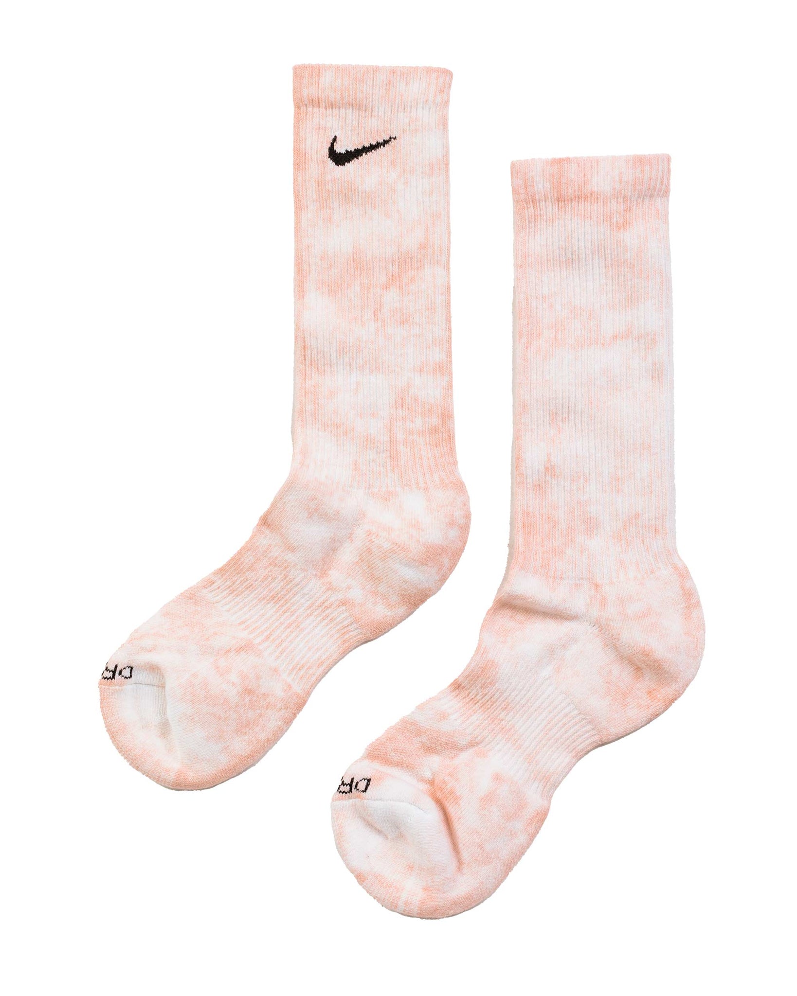 Nike Everyday Plus Cushioned Tie-Dye Crew Socks Red (2 Pack)
