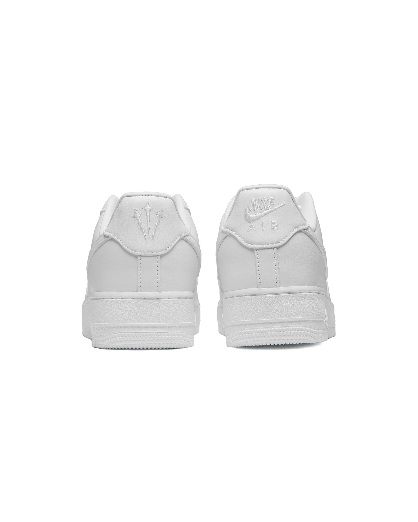 Nike NOCTA Air Force 1 White/White back 