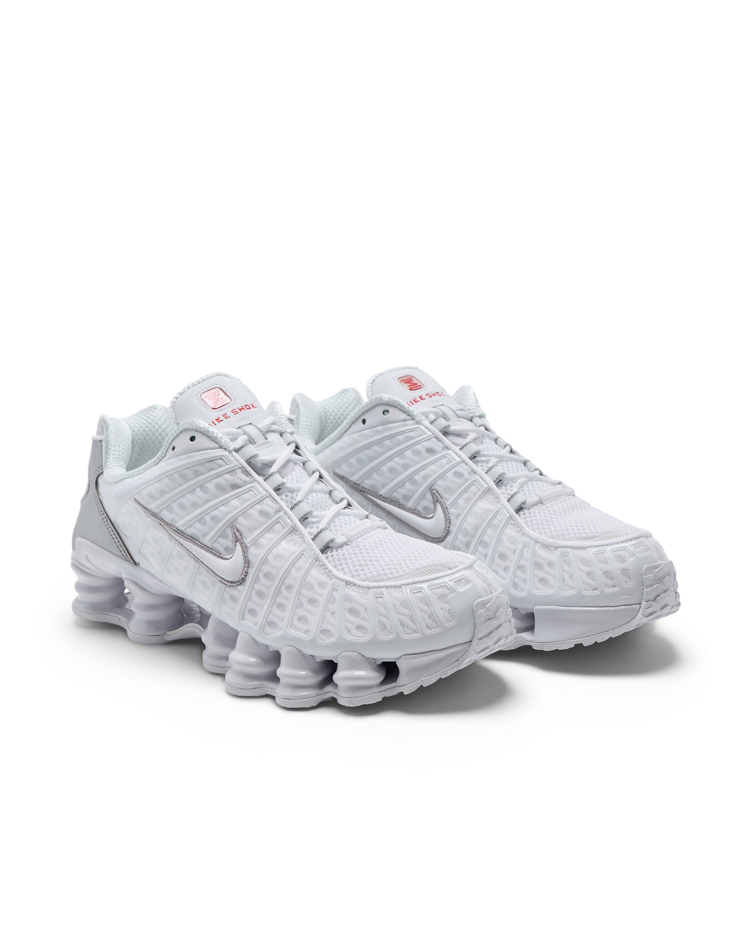 Nike Shox TL White/Metallic Silver