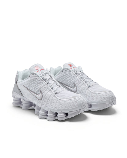 Nike Shox TL White/Metallic Silver