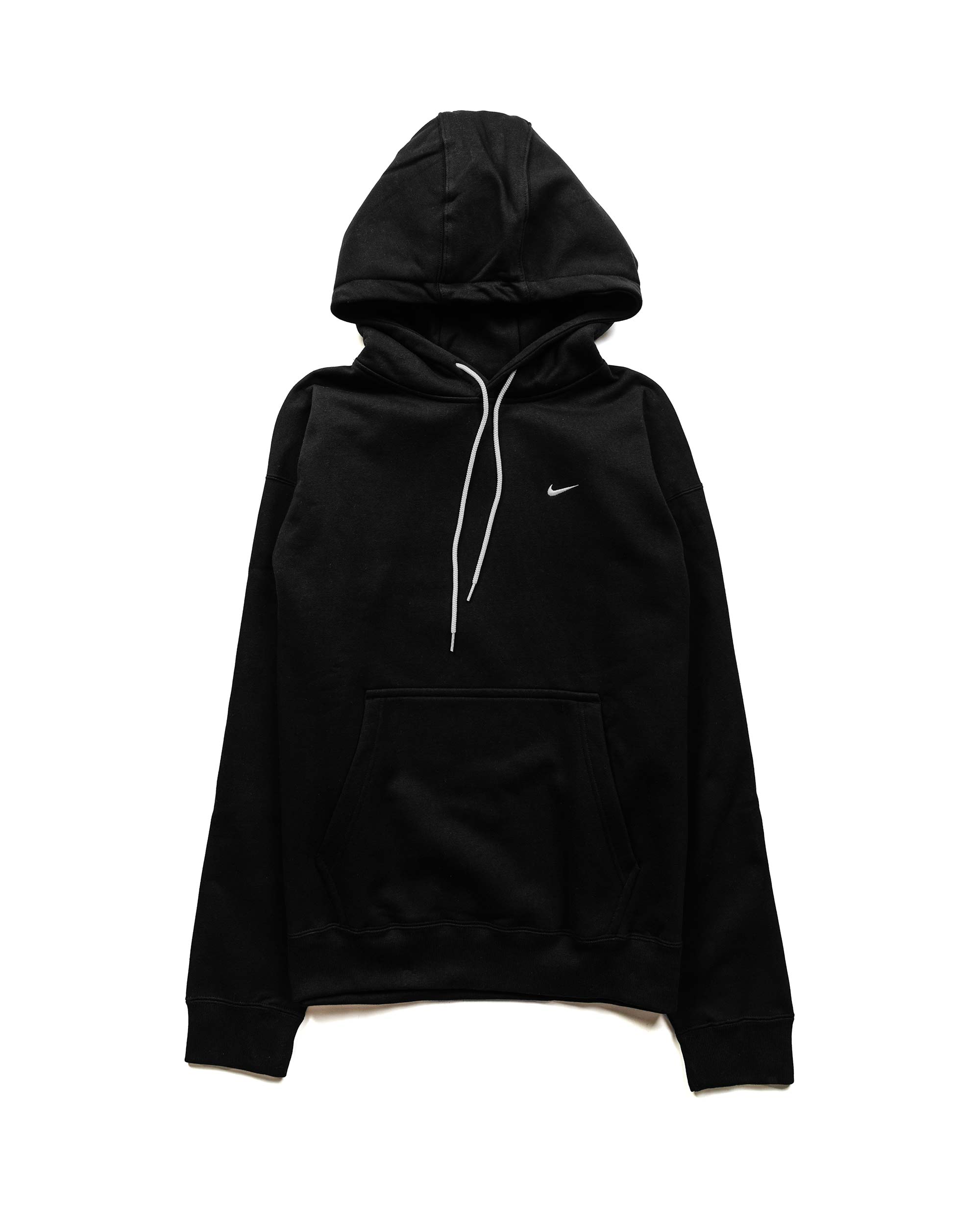 Black nike swoosh hoodie hotsell