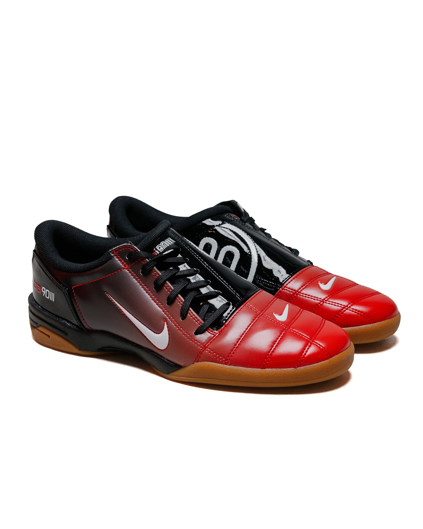 Nike Total 90 Black/White/University Red-Gum Med Brown