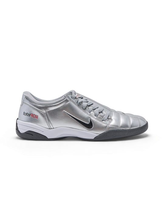 Nike Total 90 Metallic Silver/University Red