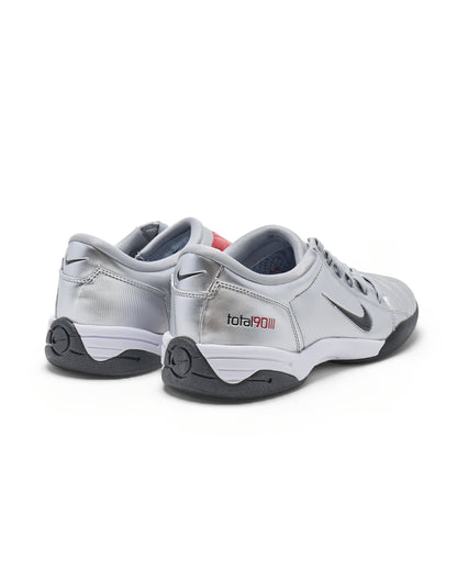 Nike Total 90 Metallic Silver/University Red