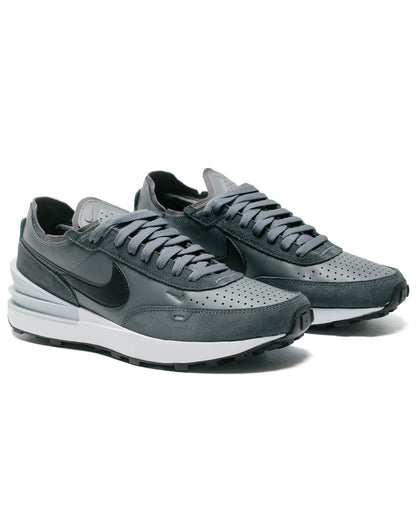 Nike Waffle One Leather Iron Grey Side