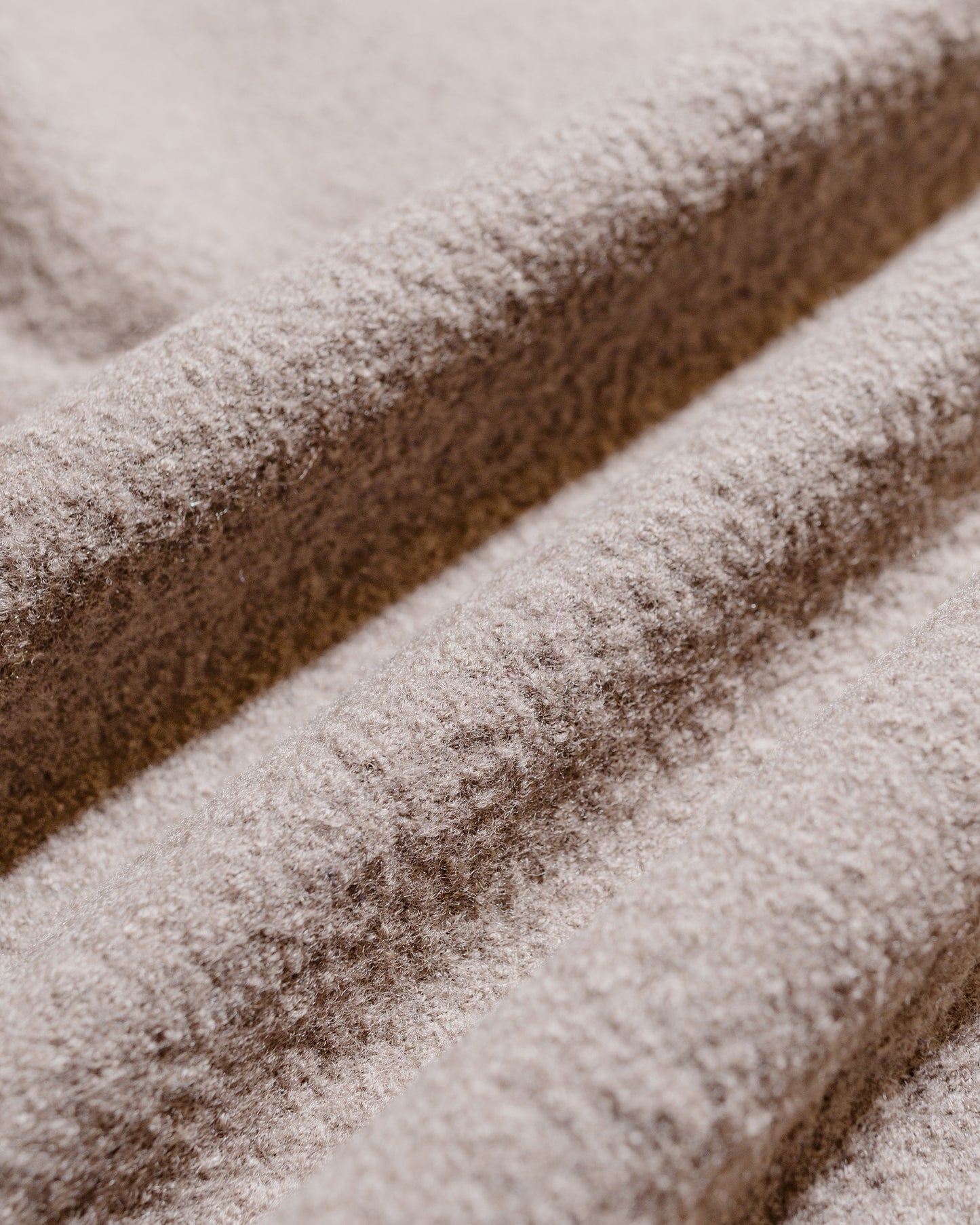 Norse Projects Rom Boiled Wool Crewneck Walnut