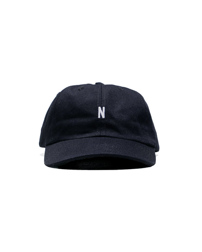 Norse Projects Twill Sports Cap Dark Navy