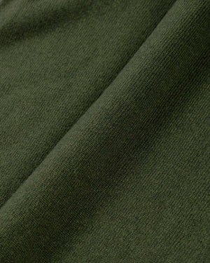 Norse Projects Adam Lambswool Cardigan Army Green Fabric