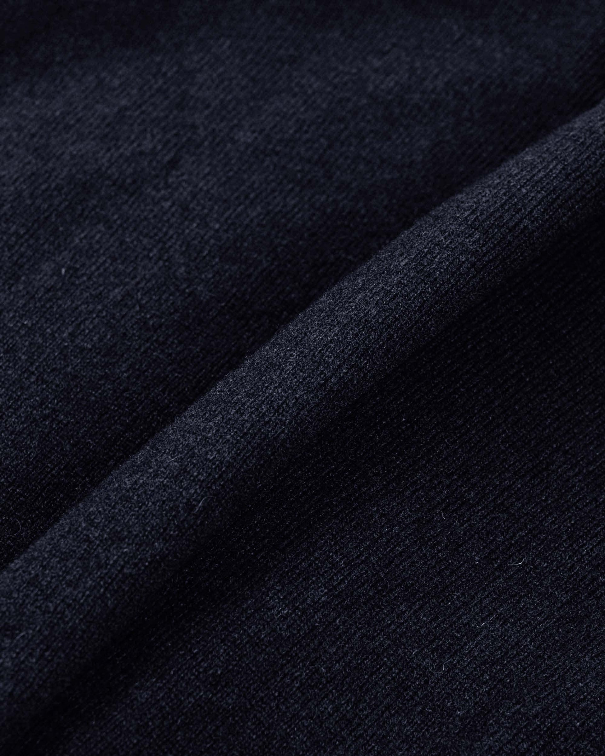 Norse Projects Adam Lambswool Dark Navy Fabric