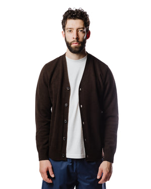 Norse Projects Adam Lambswool Truffle Model Front