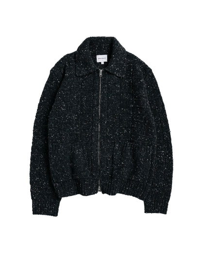 Norse Projects Aldrup Donegal Square Jacket Charcoal Melange