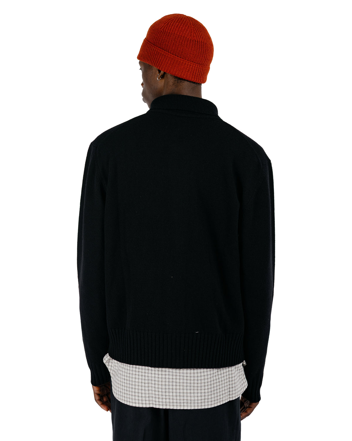 Norse Projects Aldrup Lambswool Cardigan Black