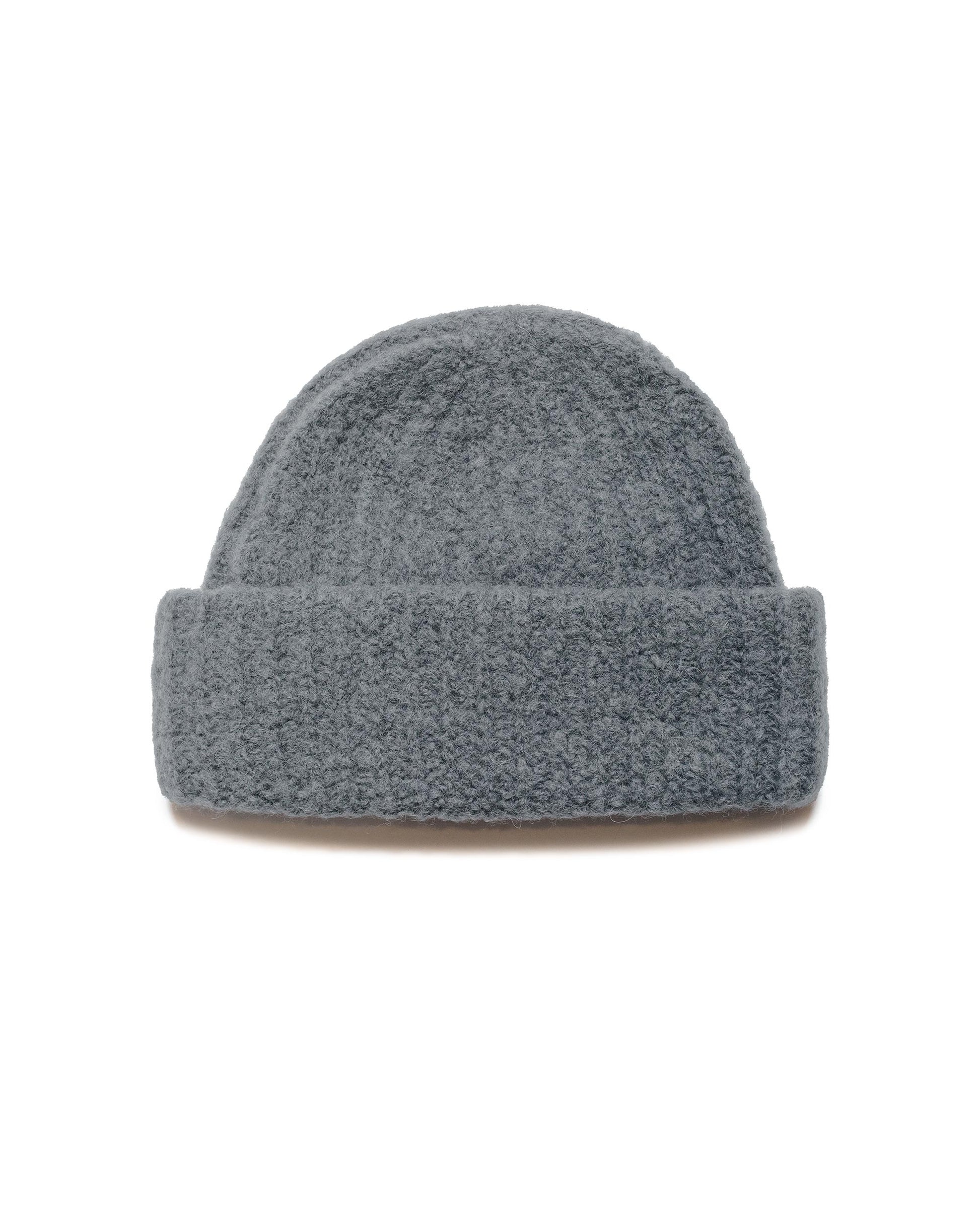 Norse Projects Alpaca Wool Short Beanie Mouse Grey