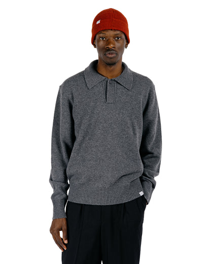 Norse Projects Anholt Lambswool Grey Melange