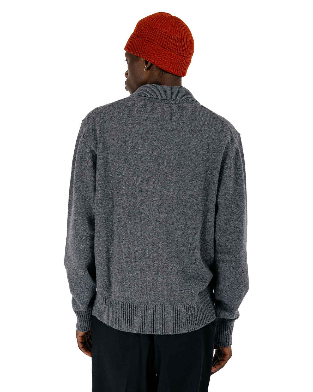 Norse Projects Anholt Lambswool Grey Melange