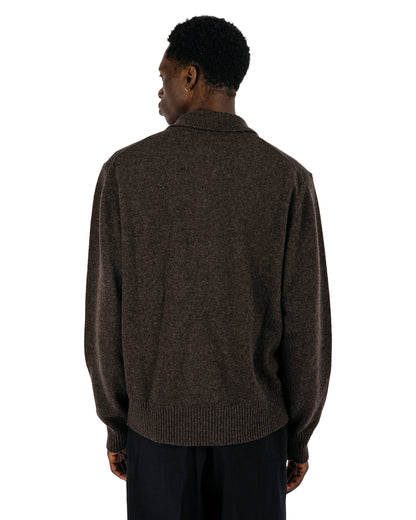 Norse Projects Anholt Lambswool Heathland Brown