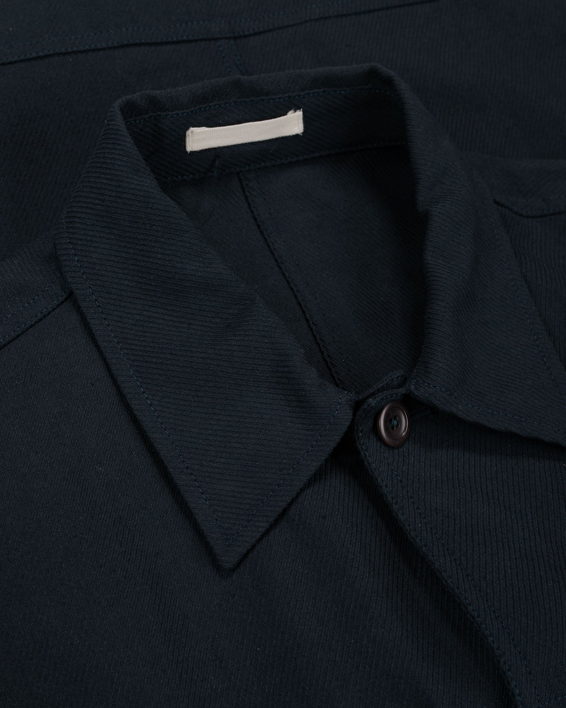 Norse Projects Arresskov Cotton Linen Twill Overshirt Dark Navy
