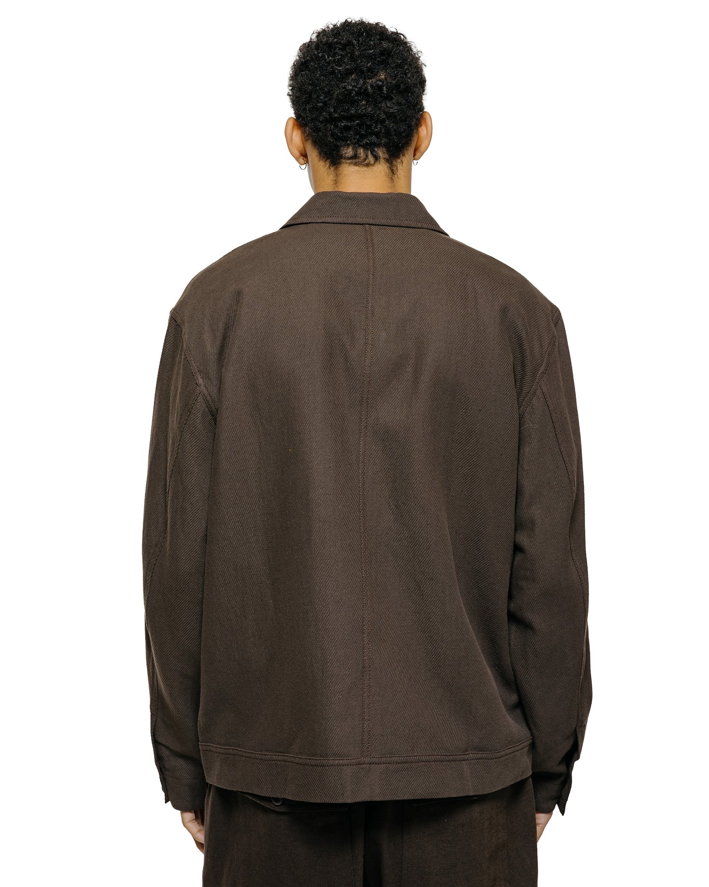 Norse Projects Arresskov Cotton Linen Twill Overshirt Delicioso Brown