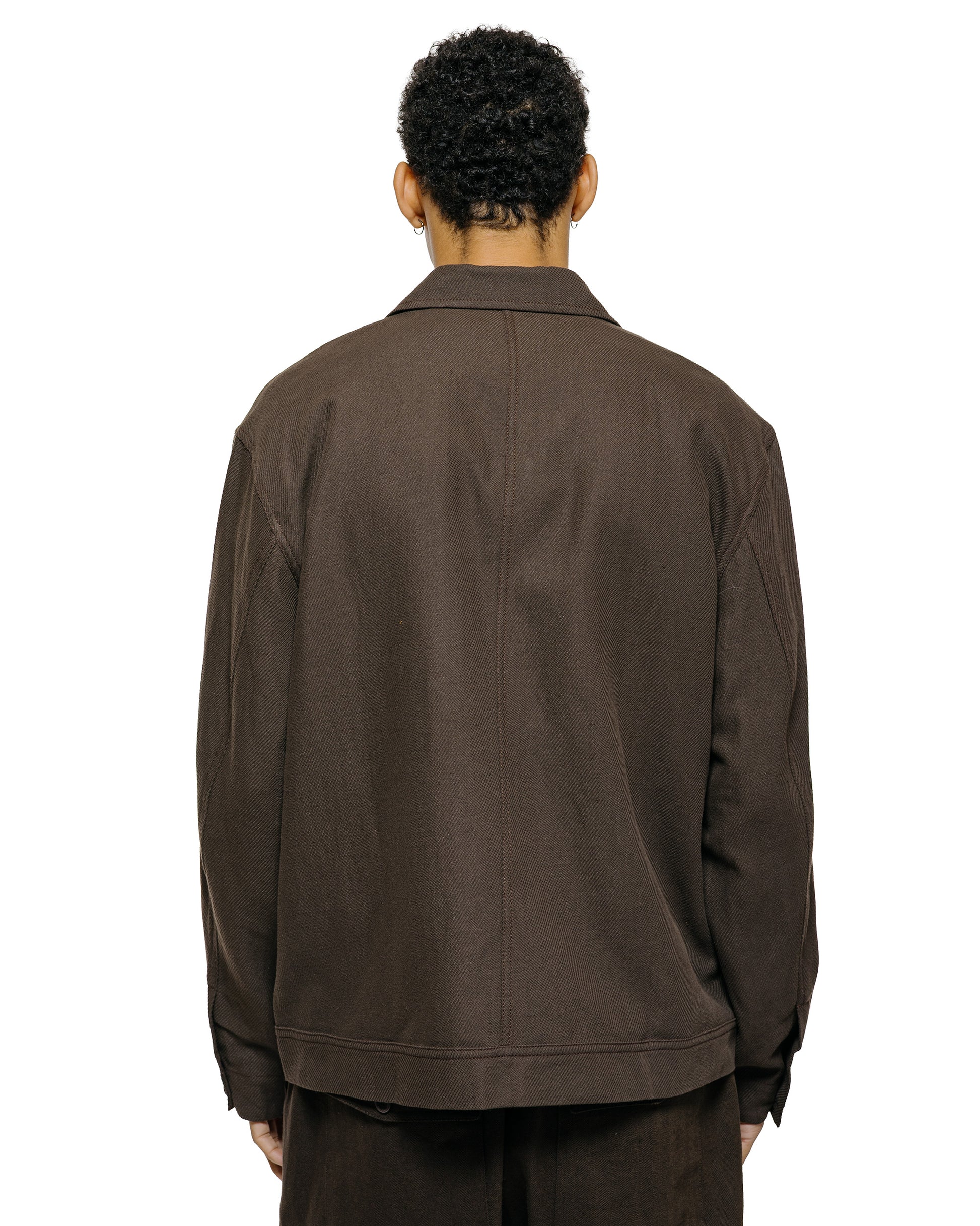 Norse Projects Arresskov Cotton Linen Twill Overshirt Delicioso Brown