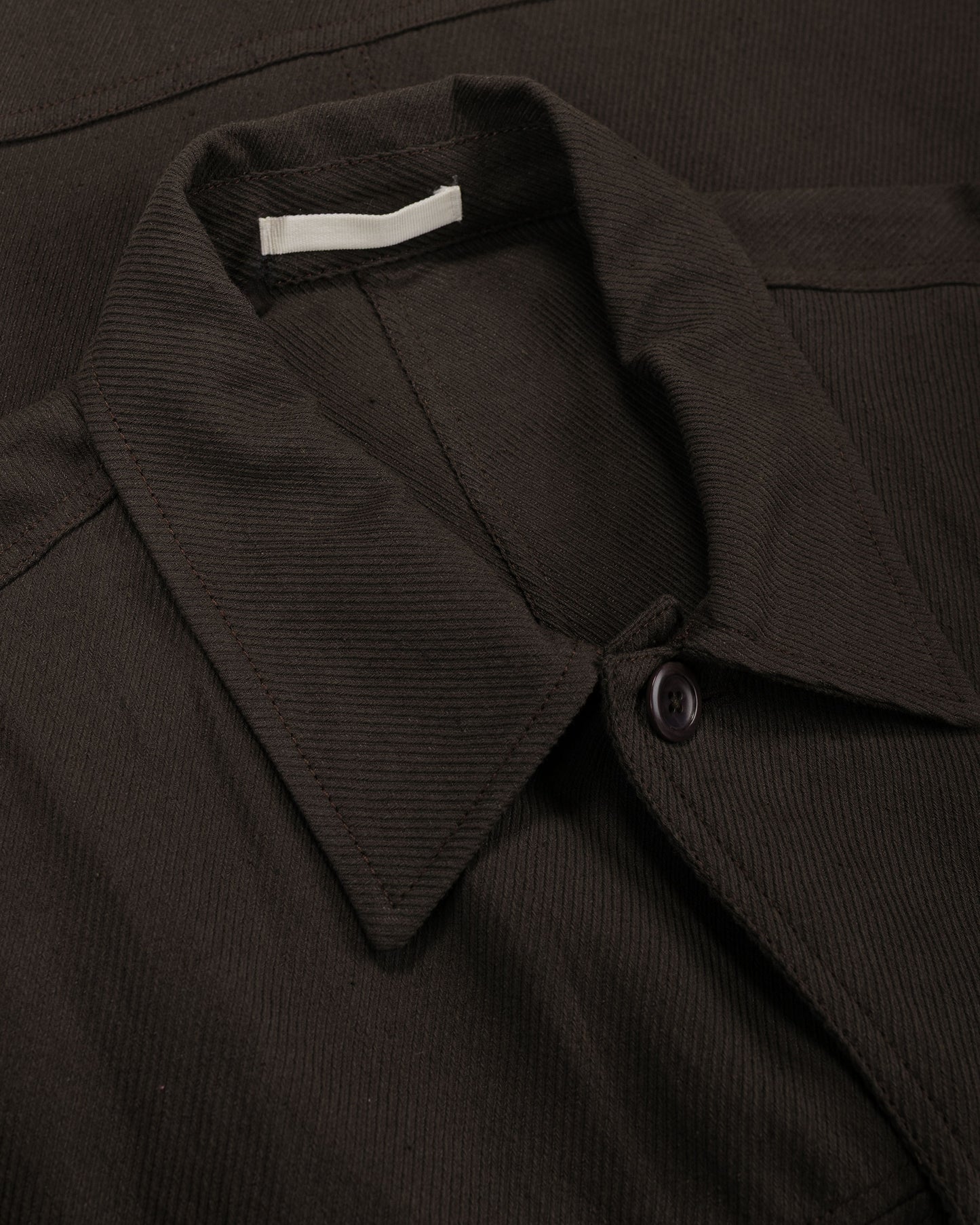 Norse Projects Arresskov Cotton Linen Twill Overshirt Delicioso Brown