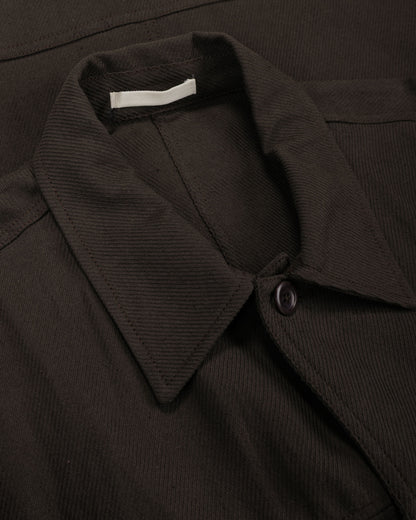 Norse Projects Arresskov Cotton Linen Twill Overshirt Delicioso Brown