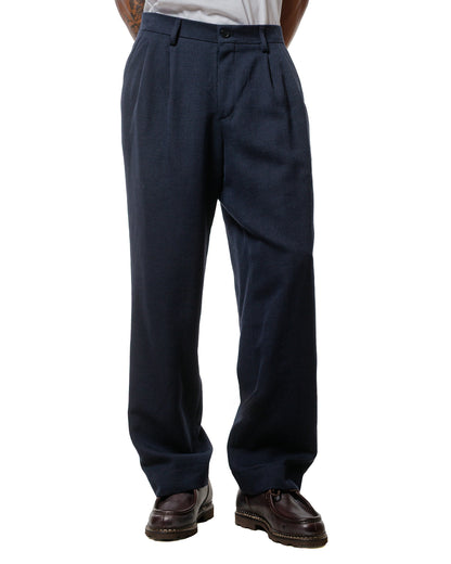 Norse Projects Benn Relaxed Alpinix Smart Merino Pants Dark Navy