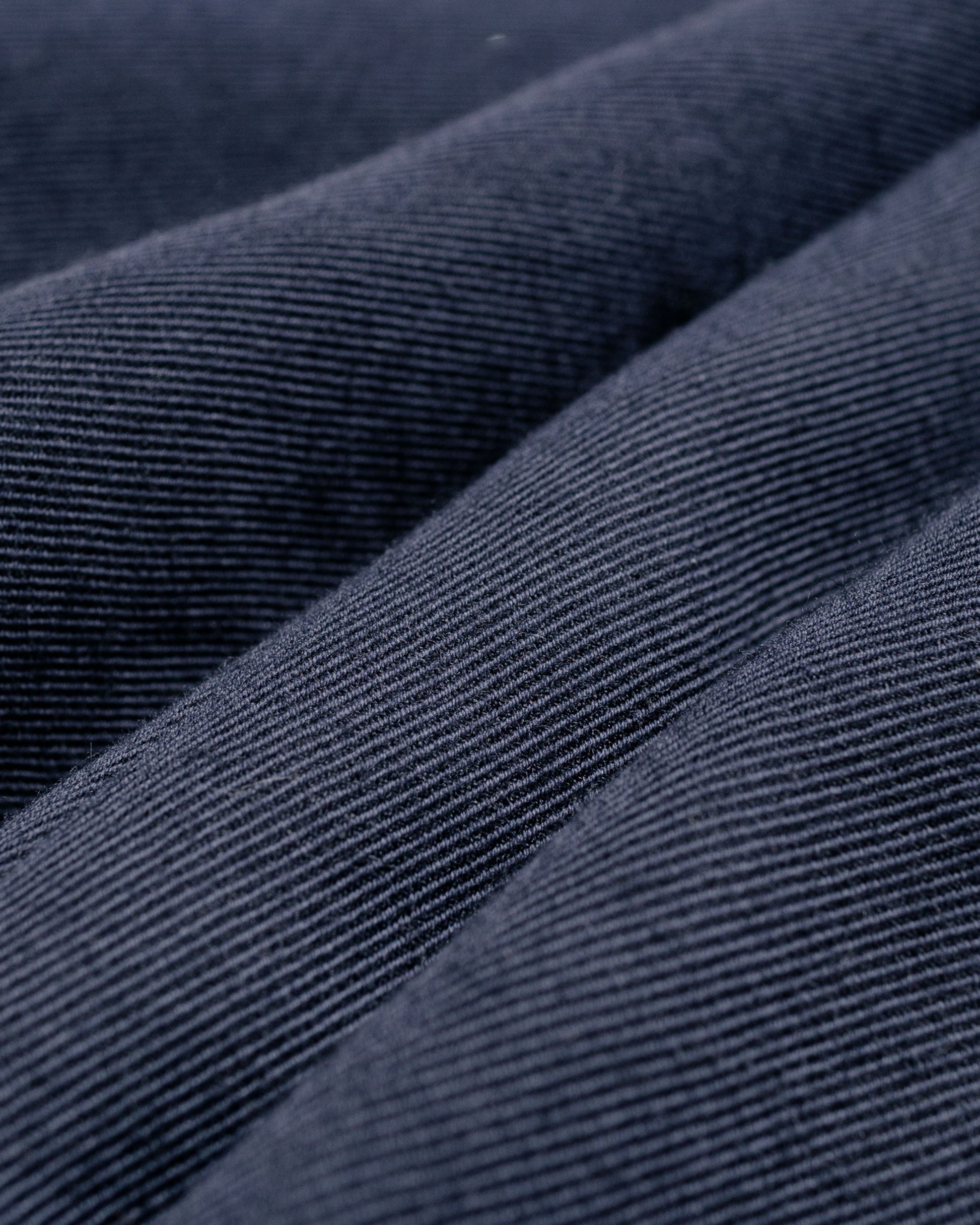 Norse Projects Benn Relaxed Cavalry Cotton Wool Pleated Trouser Dark Navy