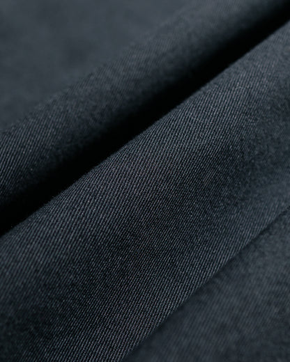 Norse Projects Benn Relaxed Twill Pleated Trouser Black