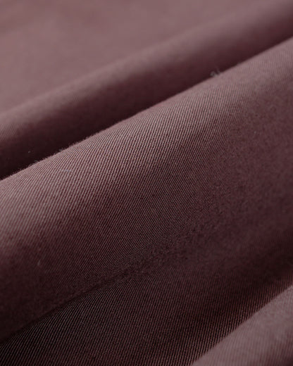 Norse Projects Benn Relaxed Twill Pleated Trouser Seal Brown