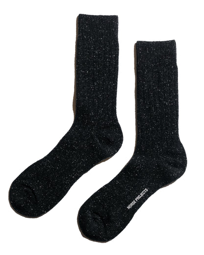 Norse Projects Bjarki Neps Charcoal Melange