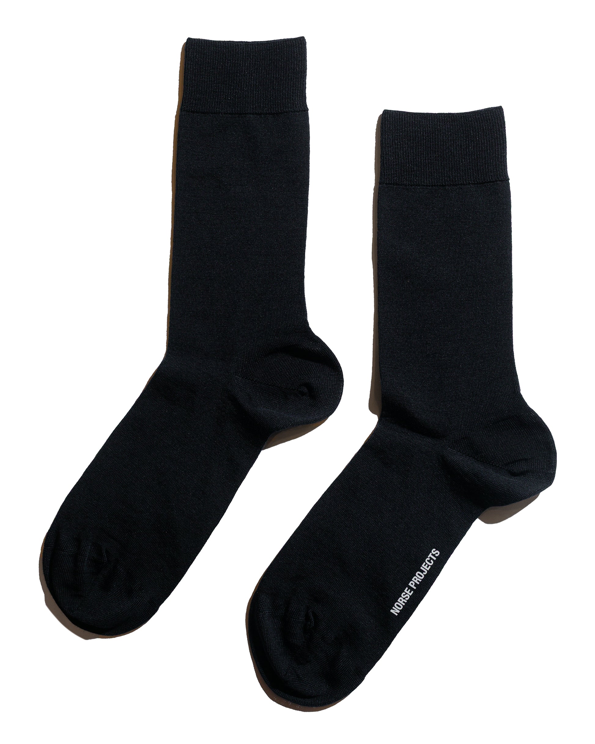 Norse Projects Bjarki Tech Merino Sock All Black