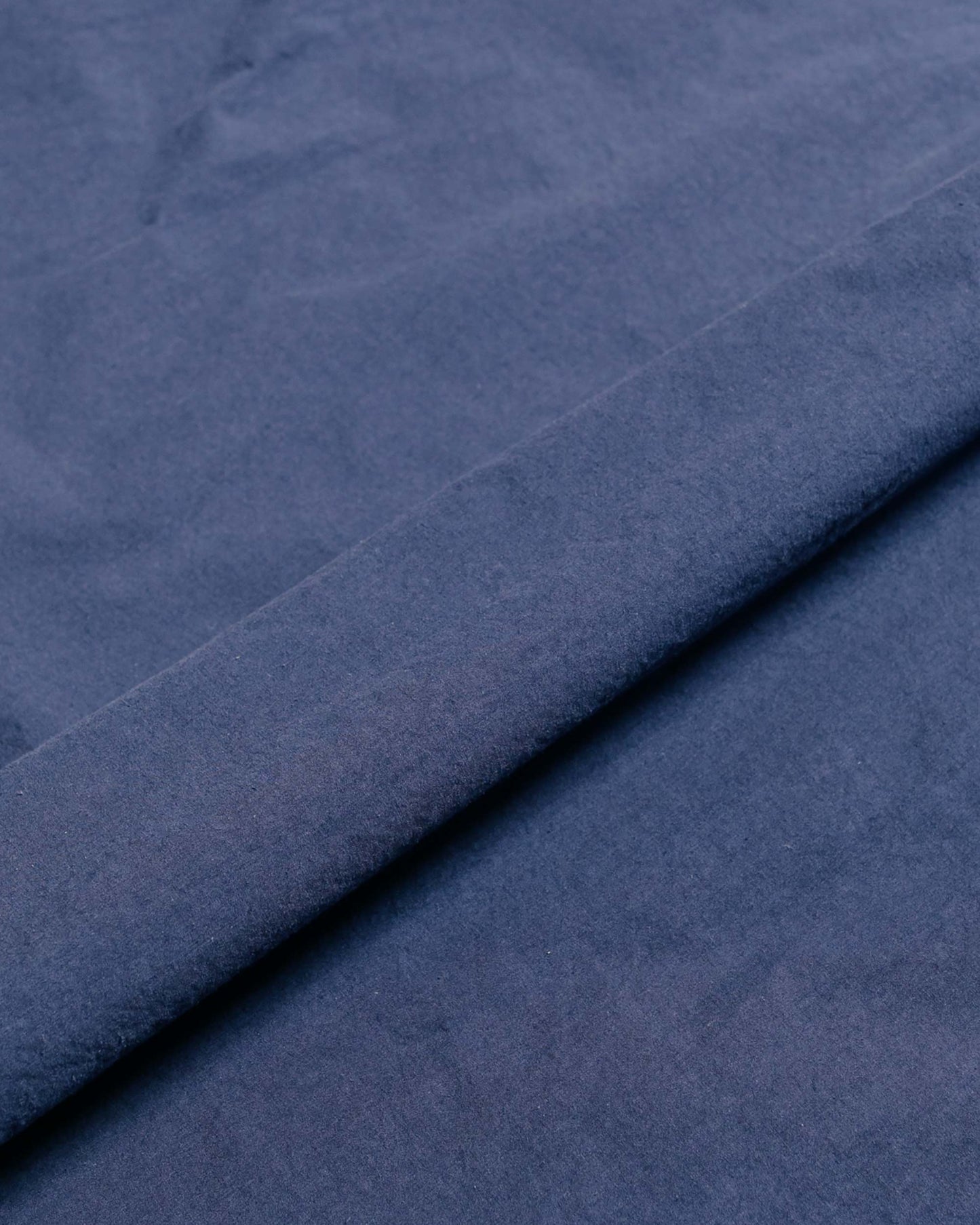 Norse Projects Carsten Cotton Tencel Calcite Blue fabric