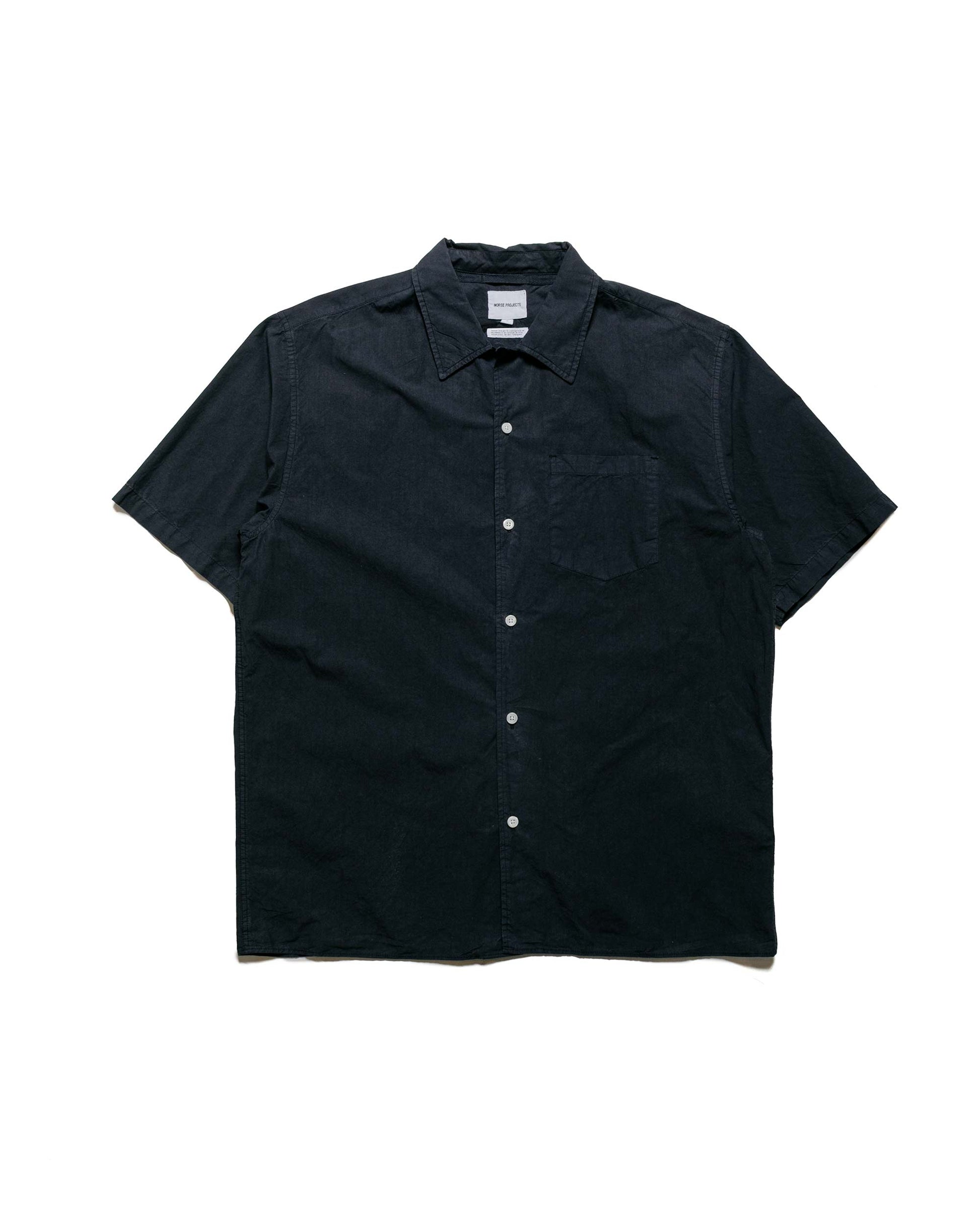 Norse Projects Carsten Cotton Tencel Dark Navy