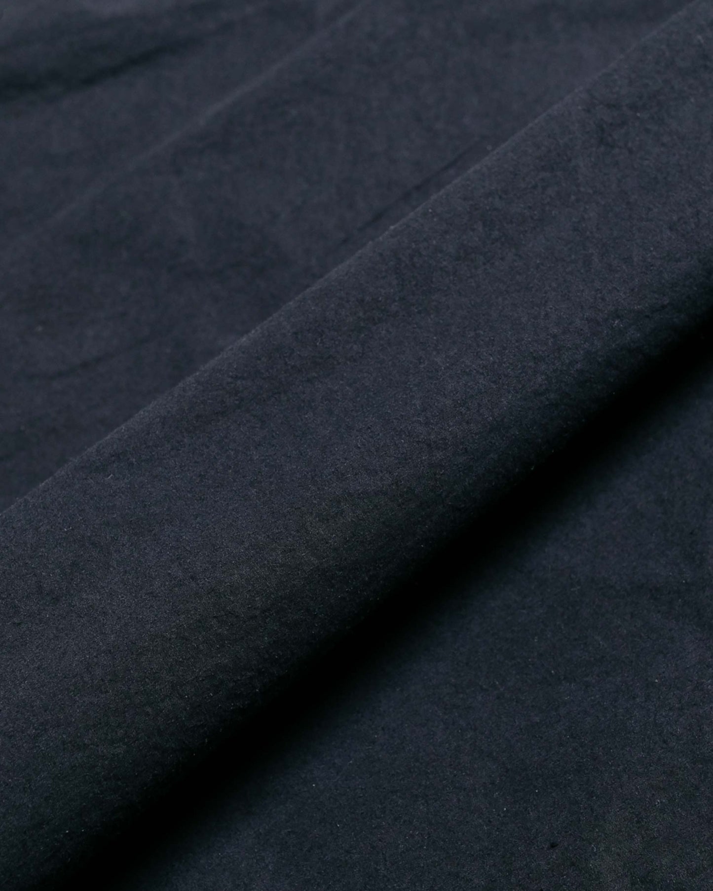 Norse Projects Carsten Cotton Tencel Dark Navy fabric