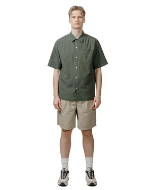 Norse Projects Carsten Cotton Tencel Spruce Green model full
