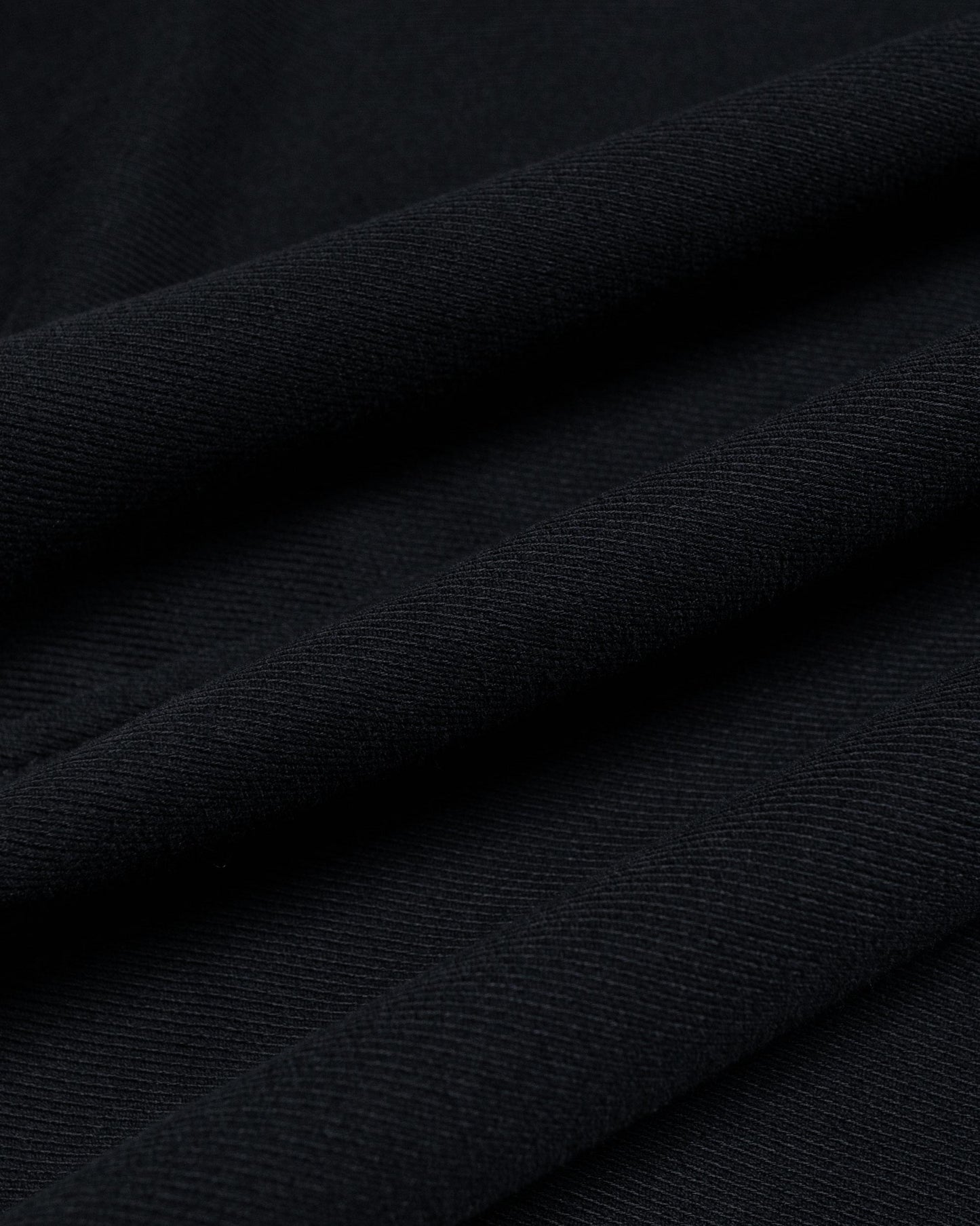 Norse Projects Carsten Cotton Wool LS Shirt Black fabric