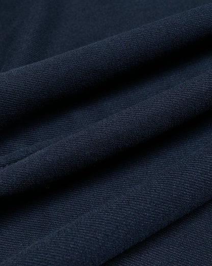 Norse Projects Carsten Cotton Wool LS Shirt Dark Navy fabric