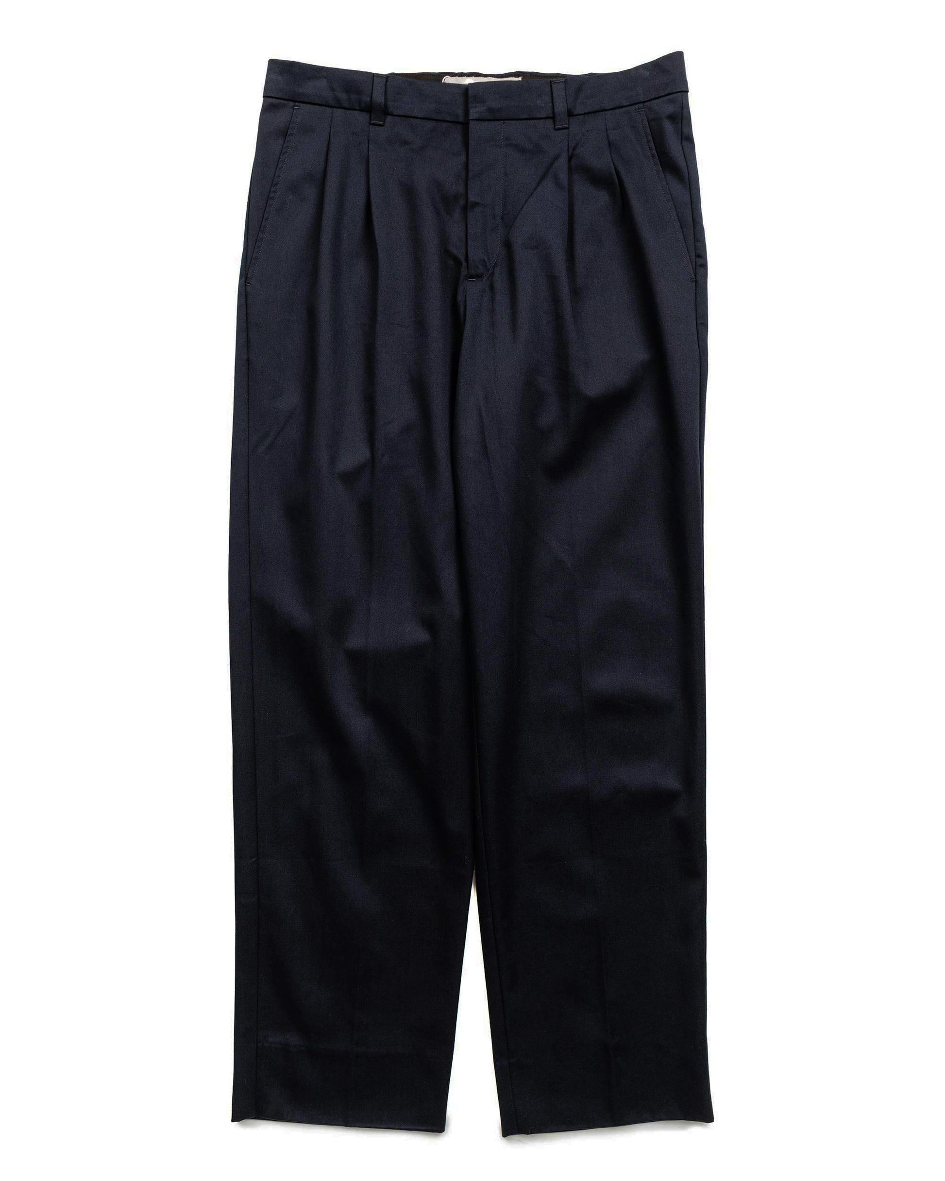 Norse Projects Christopher Gabardine Trouser Dark Navy