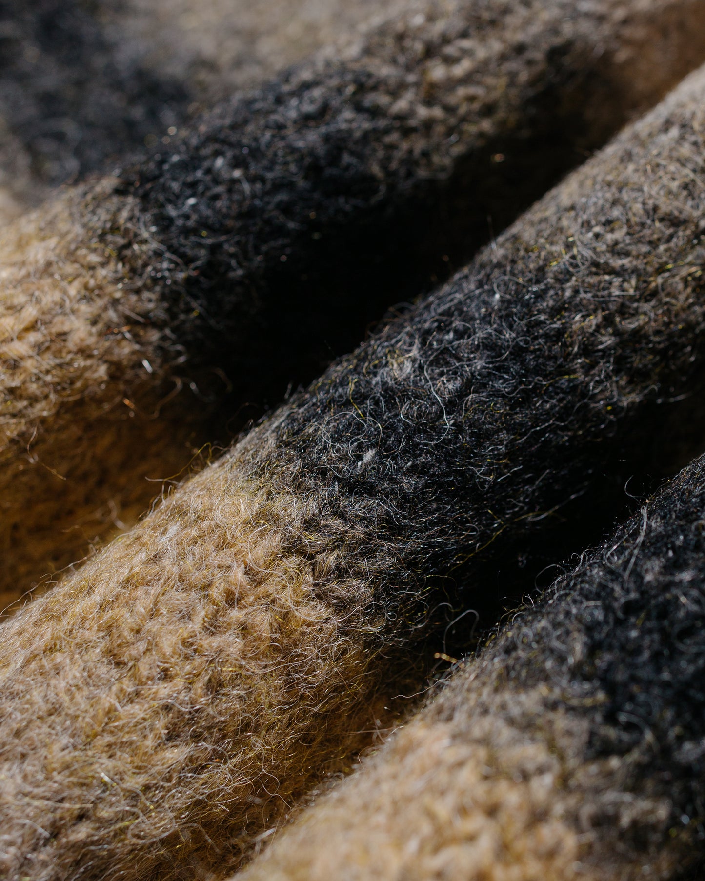 Norse Projects Erik Gradient Alpaca Wool Jacket Utility Khaki