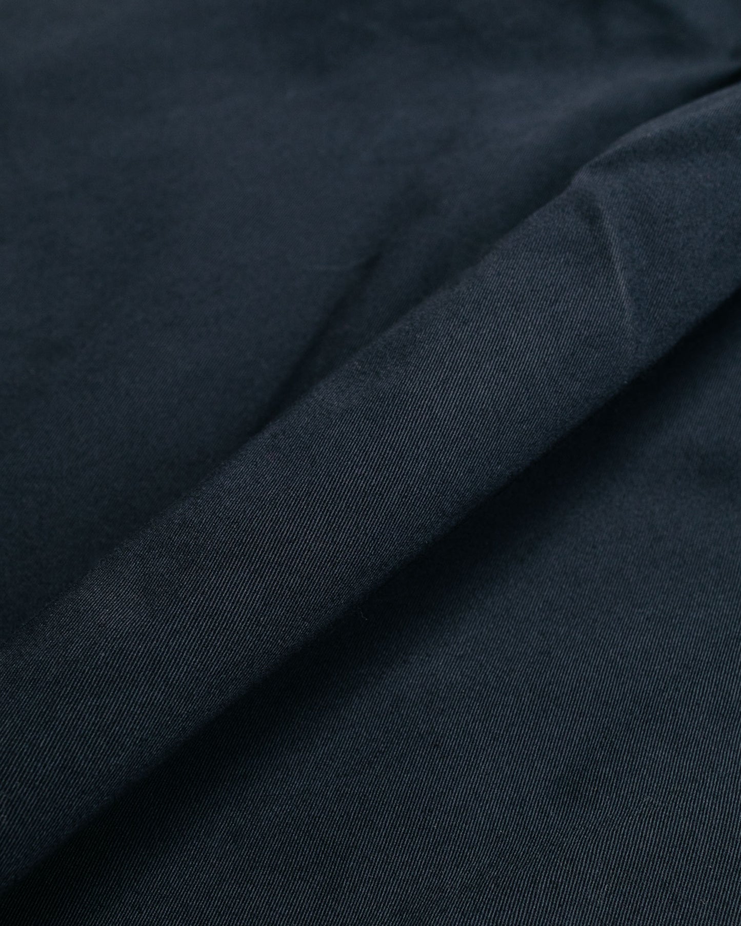 Norse Projects Ezra Light Stretch Dark Navy fabric