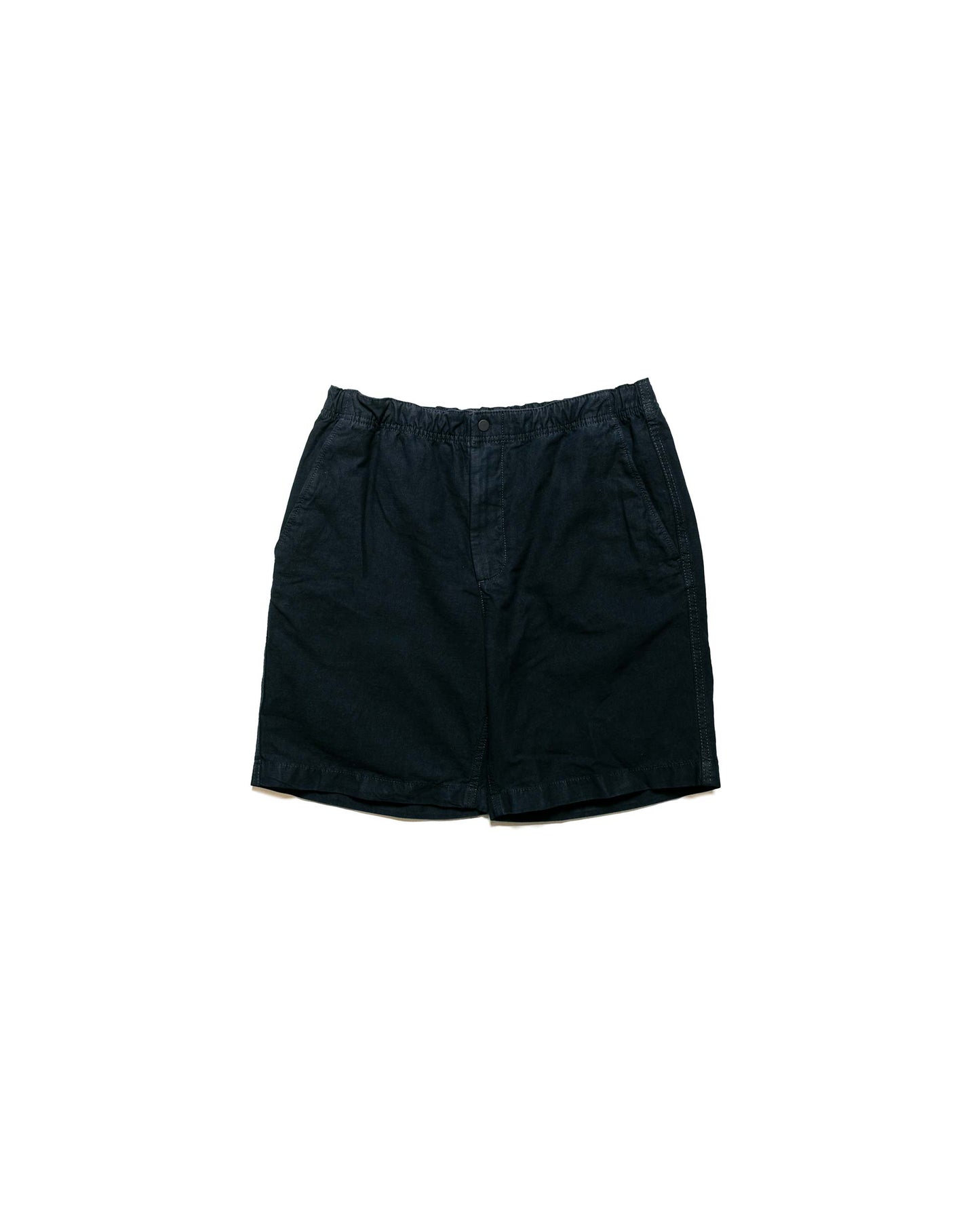 Norse Projects Ezra Relaxed Cotton Linen Short Dark Navy