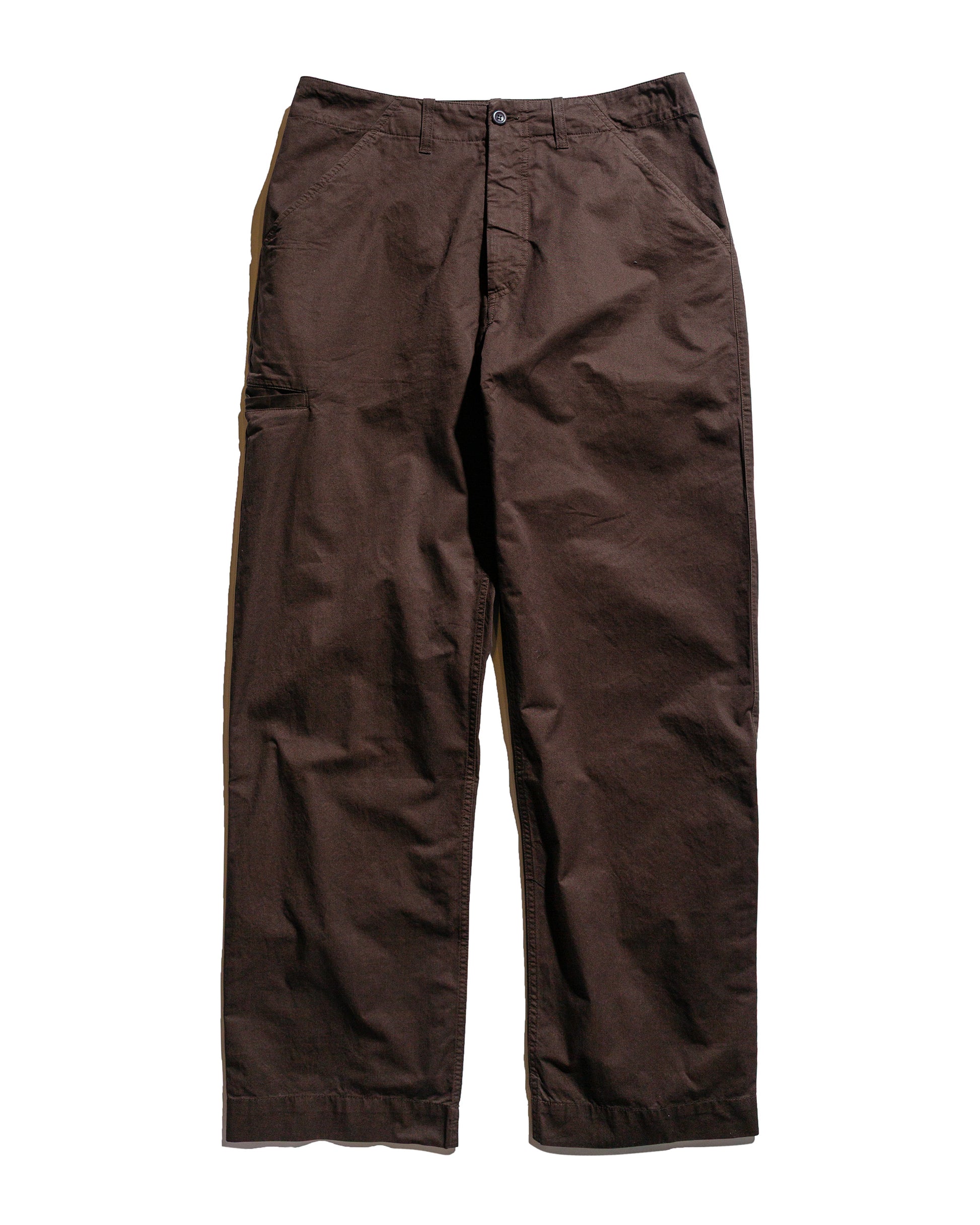 Norse Projects Gorm Relaxed Mineral Dyed Fine Twill Cargo Pants Espresso