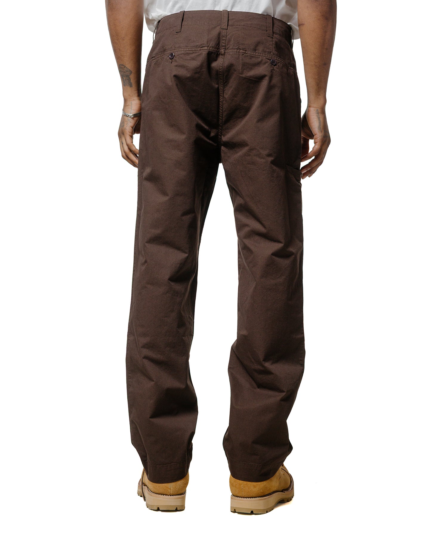 Norse Projects Gorm Relaxed Mineral Dyed Fine Twill Cargo Pants Espresso