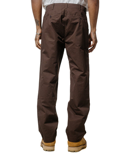 Norse Projects Gorm Relaxed Mineral Dyed Fine Twill Cargo Pants Espresso