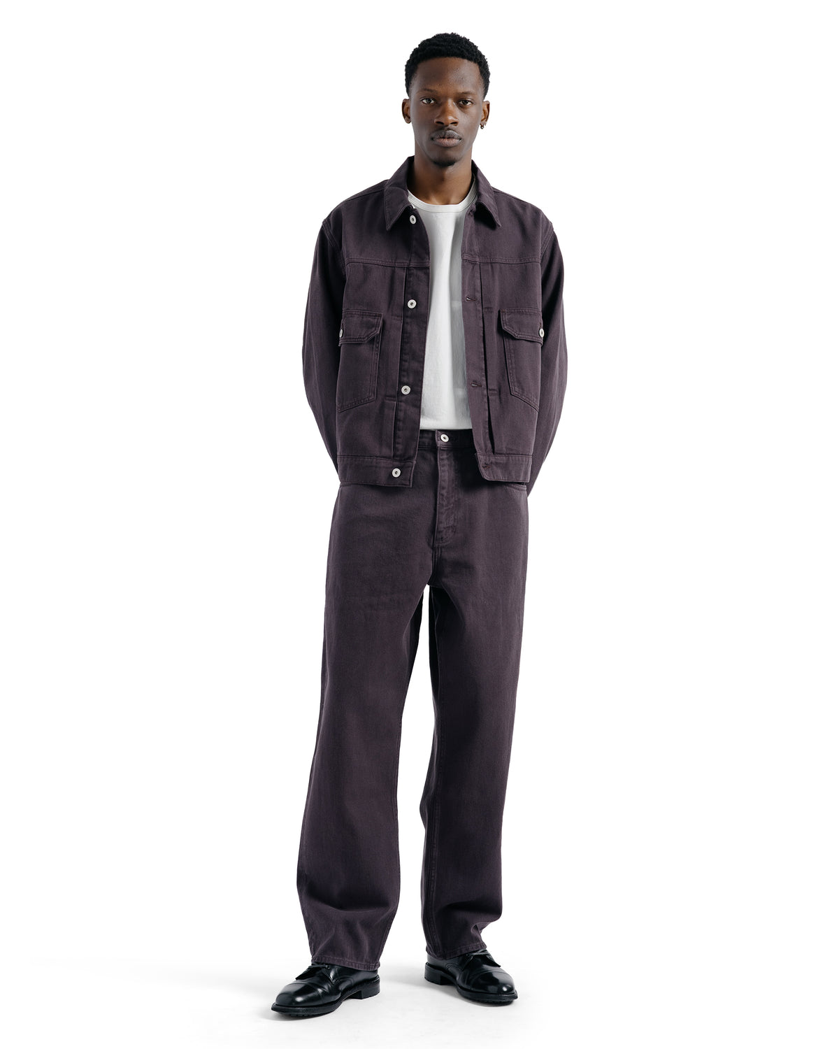 Norse Projects Korshavn 5 Pocket Darkest Purple
