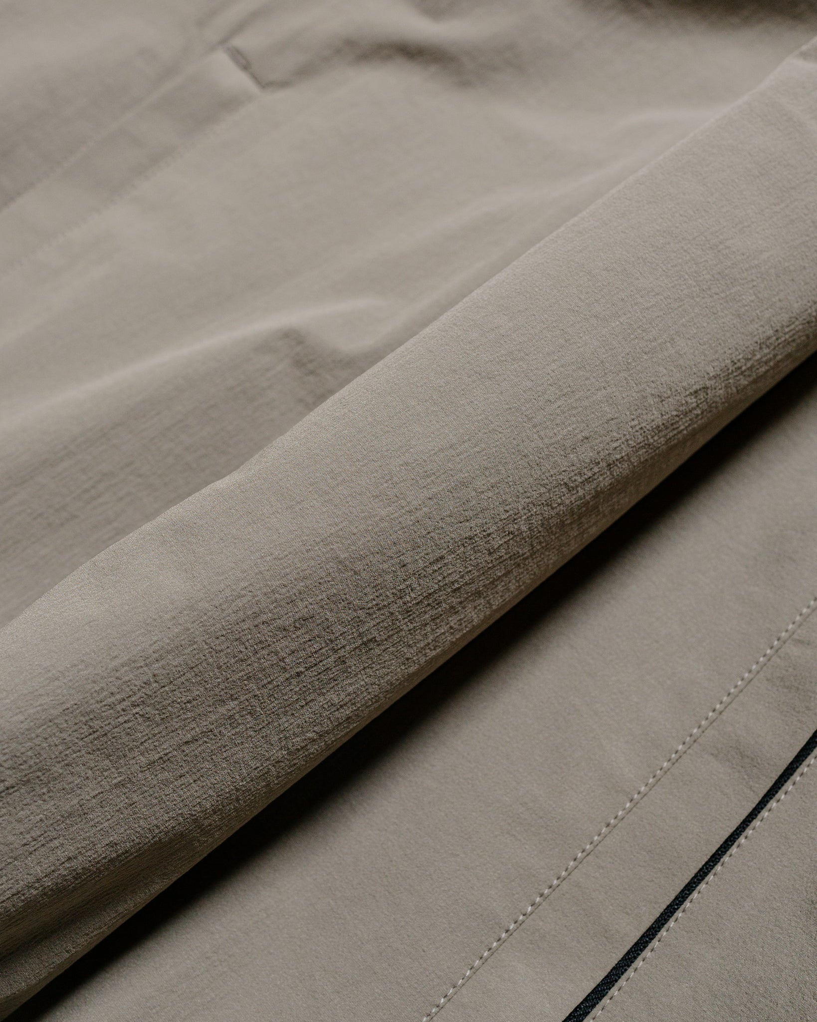 Norse Projects Korso Travel Light Harrington Jacket Concrete Grey fabric